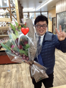 笑顔の花でお花見かな！