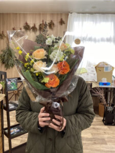 笑顔の花でお花見かな！