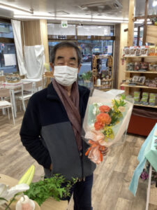 笑顔の花でお花見かな！