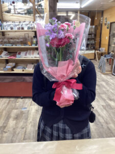 笑顔の花でお花見かな！