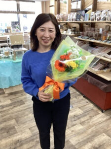笑顔の花でお花見かな！
