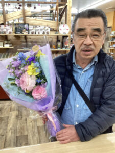 笑顔の花でお花見かな！