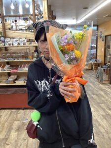 笑顔の花でお花見かな！