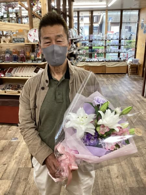 お花たちには厳しい季節