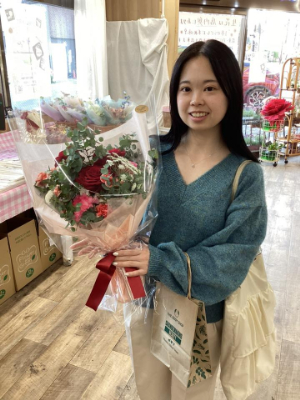 お花たちには厳しい季節