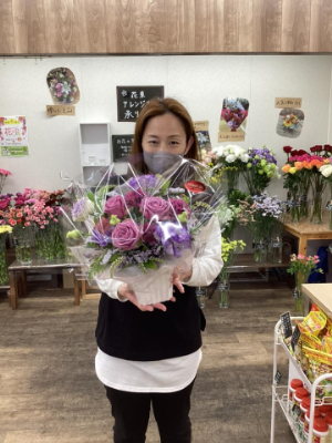 お花たちには厳しい季節