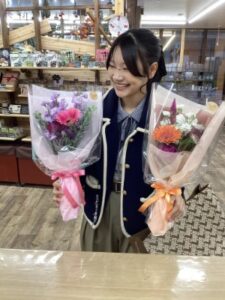 店内は冬の針葉樹の香りでいっぱい！