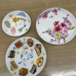 ポーセラーツ教室の生徒さん。